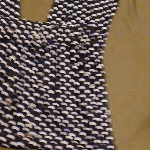 Robert Louis White and Blue polkadot Pants